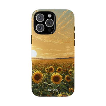 Sunflowers Embrace Light - iPhone Case