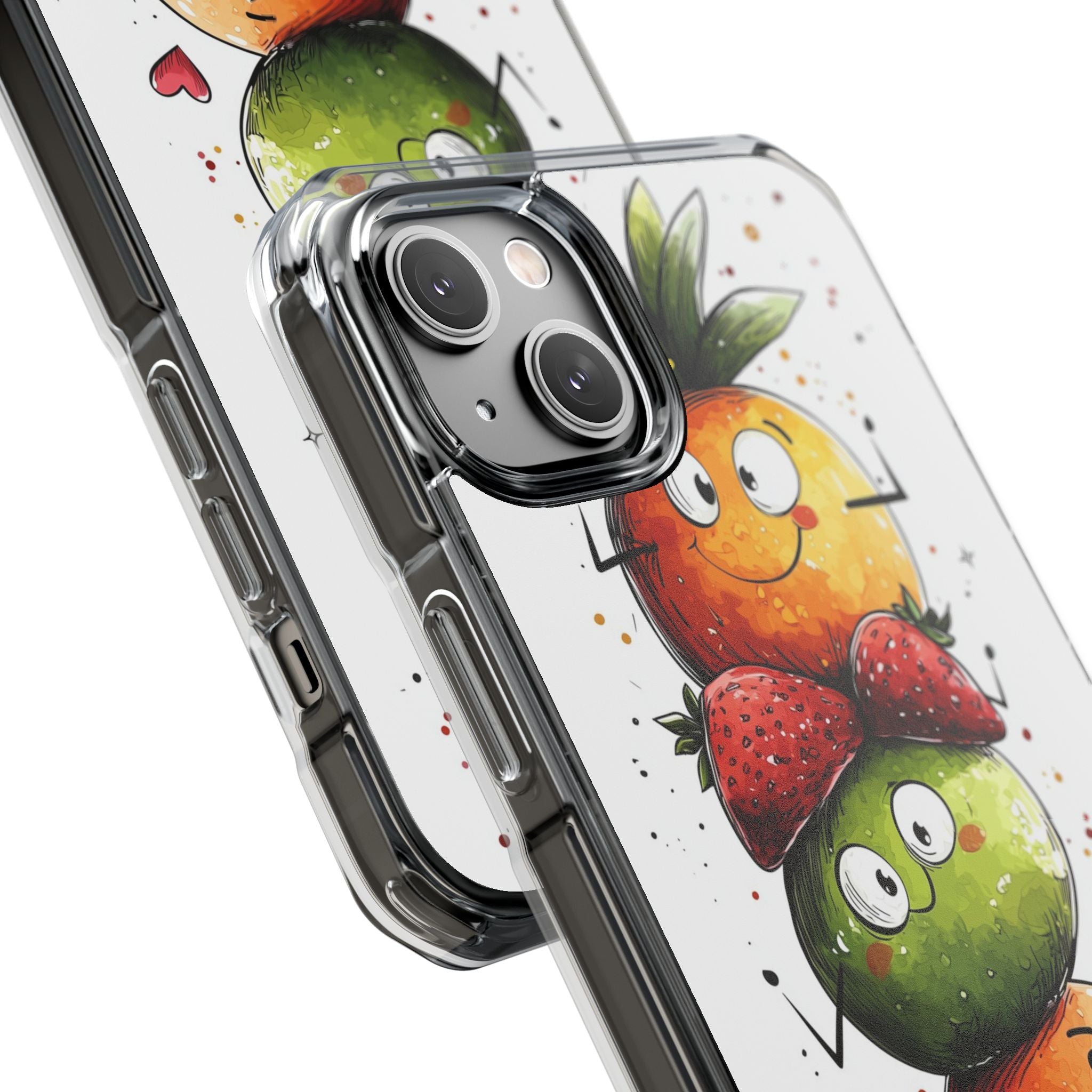 Fruits Smile Together iPhone Case - Impact