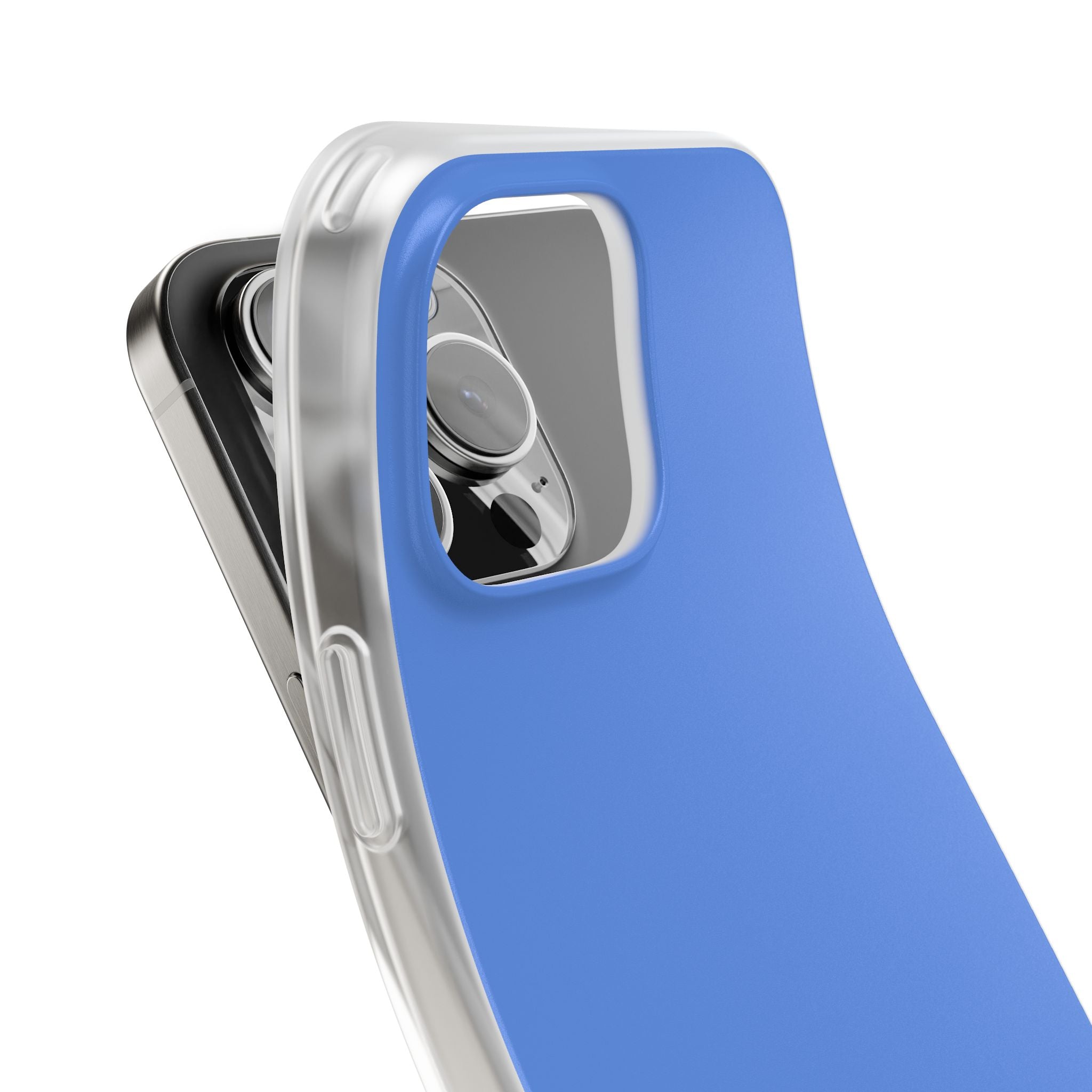 Cornflower Blue iPhone 16 - Flexi Phone Case