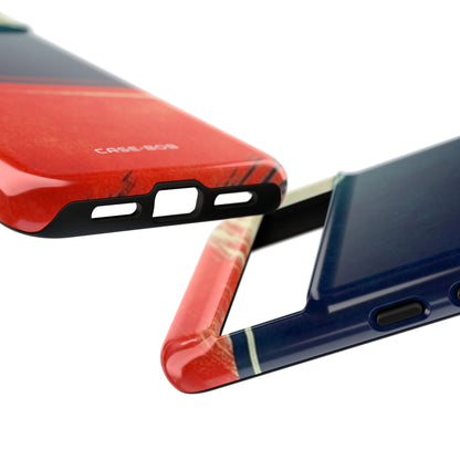 Blue Diagonal Motion Google Pixel 8 Pro Case - Tough