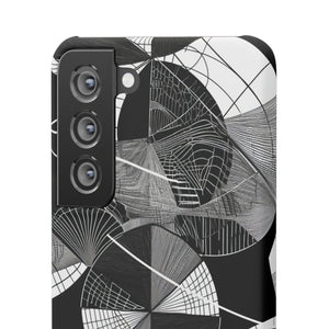 Geometric Elegance | Slim Phone Case for Samsung