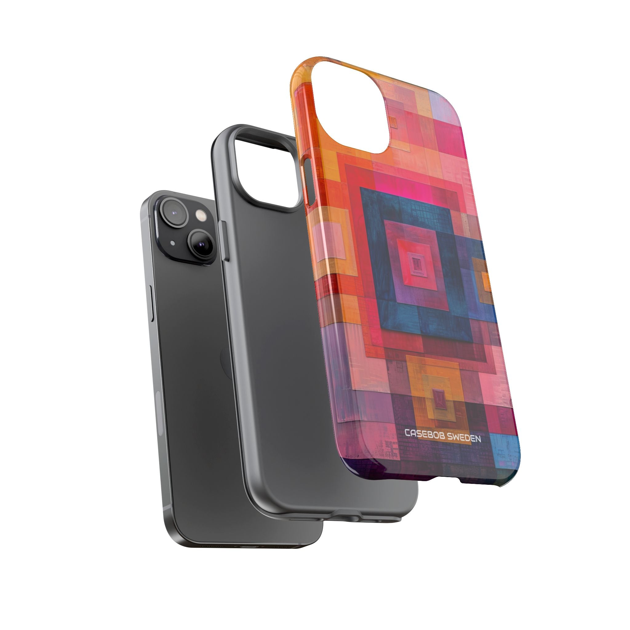 Vibrant Geometry - Tough iPhone 14 Phone Case