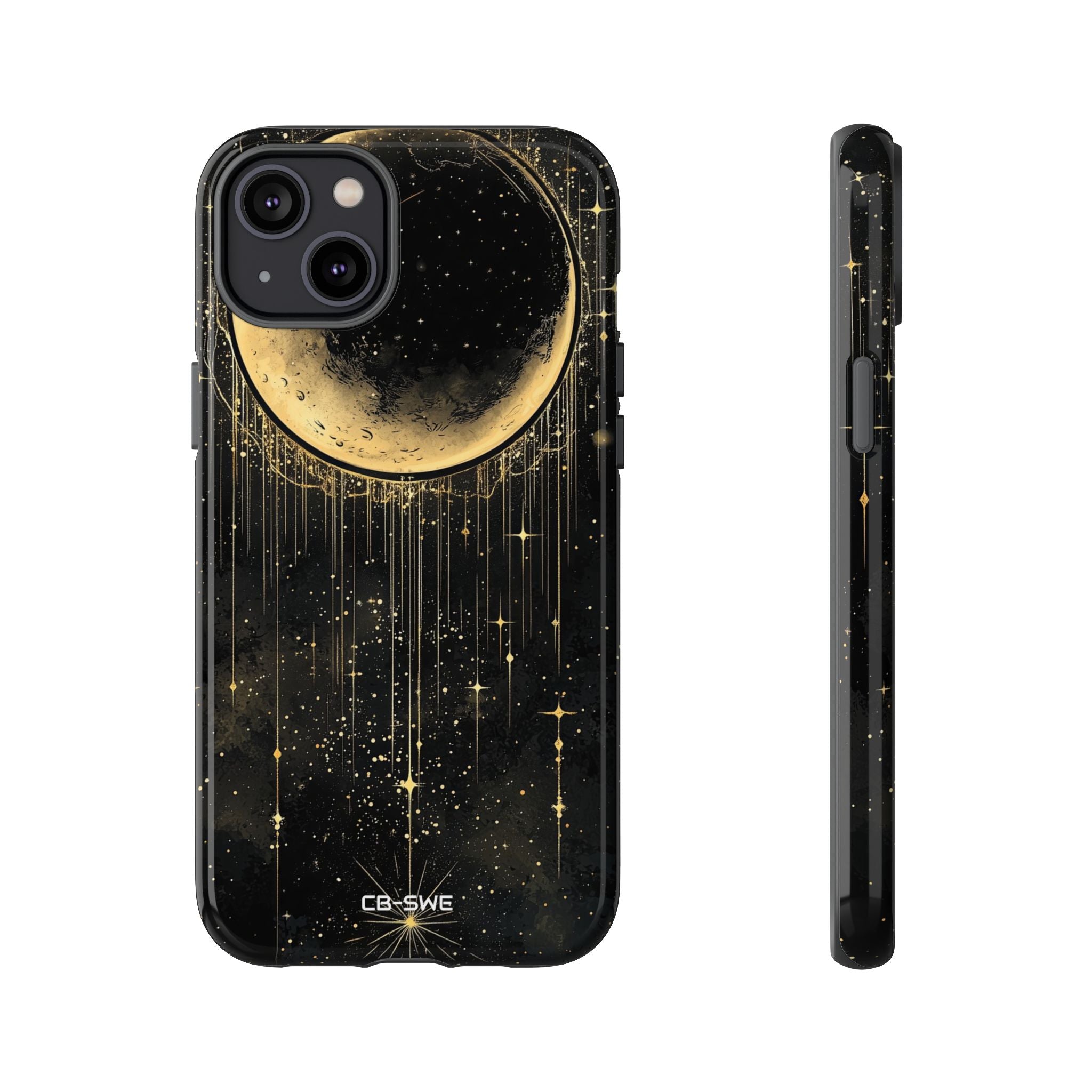 Celestial Moon Glows - iPhone Case