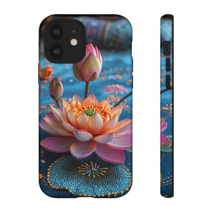 Water Rose Mandala Bliss - Protective Phone Case