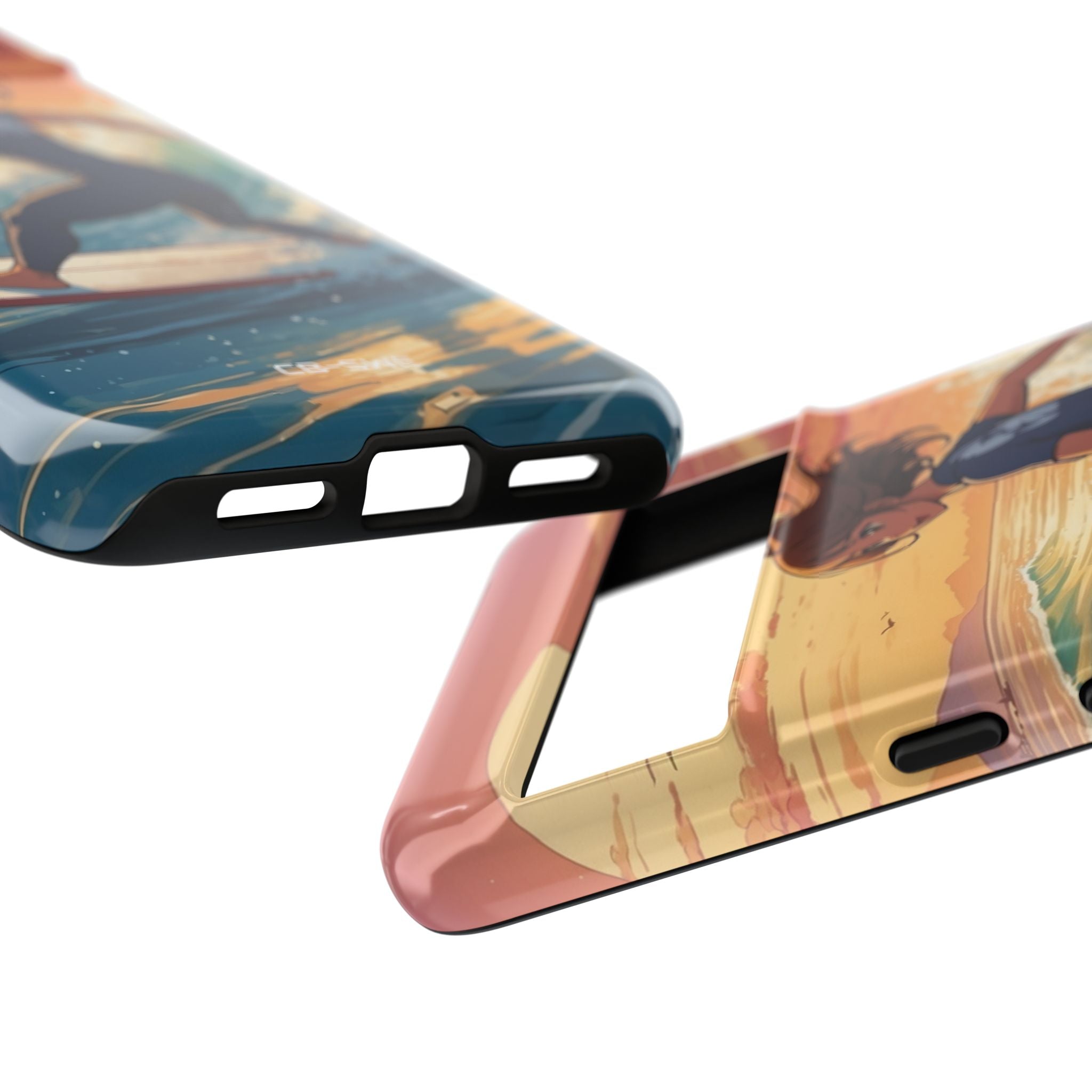 Surfing Into Sunset - Google Pixel Case