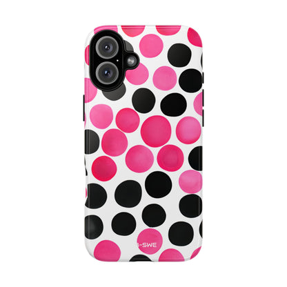 Pulsing Circles Illusion - iPhone Case