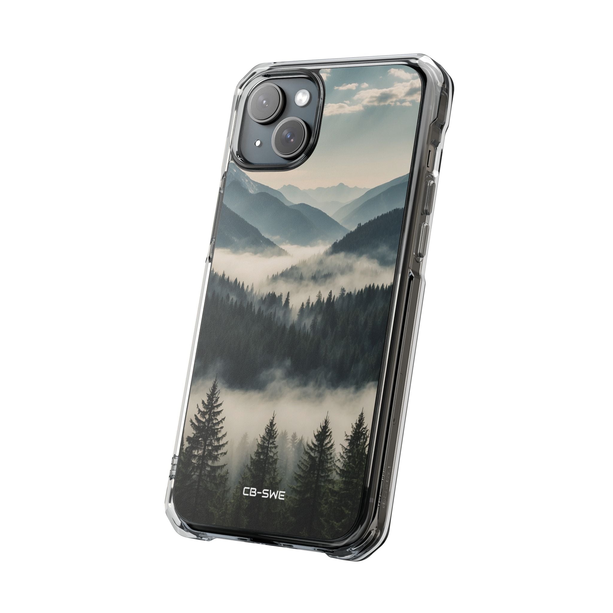 Misty Forest Embrace iPhone Case - Impact