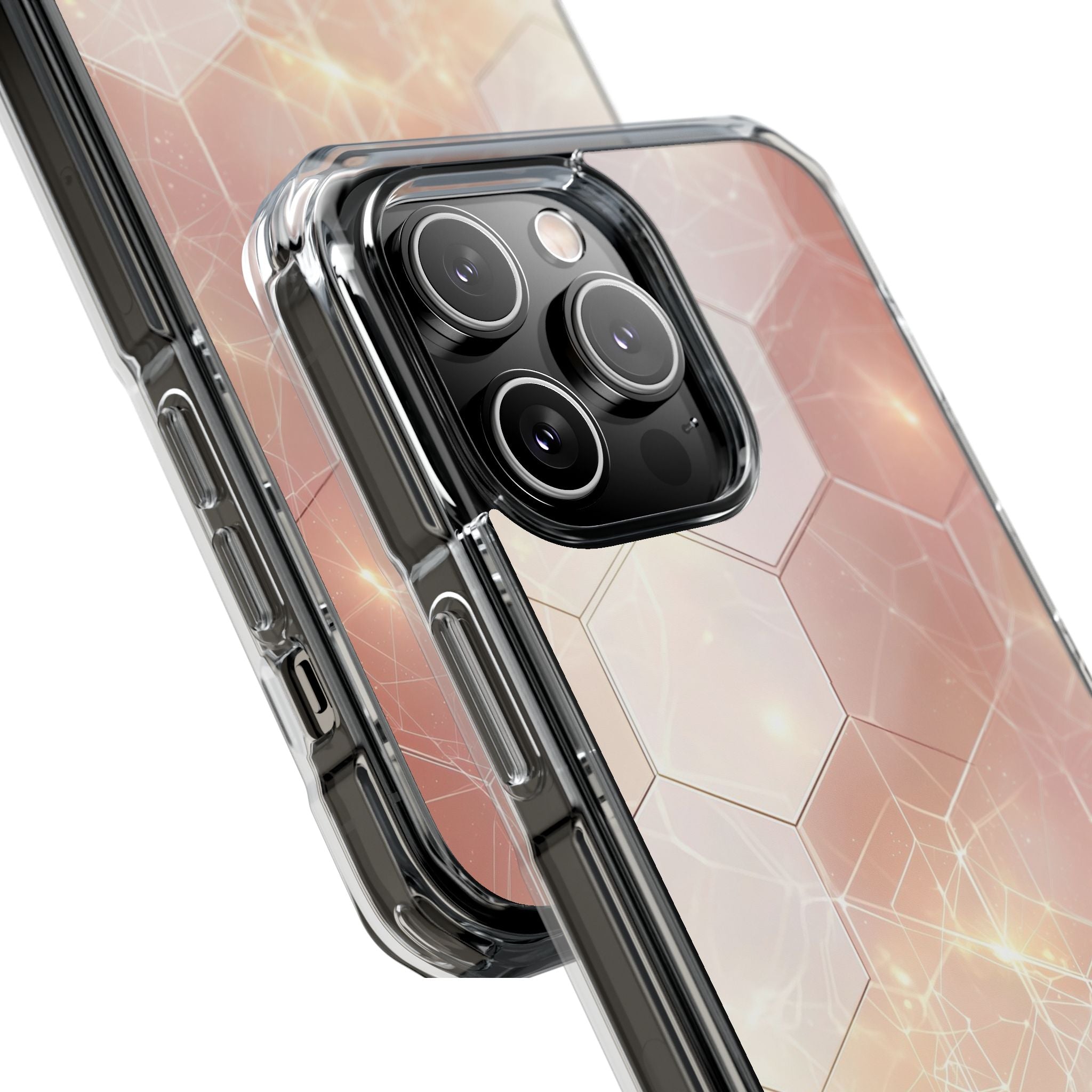 Honeycomb Glow iPhone 14 Pro Max Case - Impact