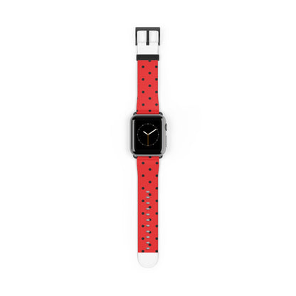 Black Dot Grid - Watch Band