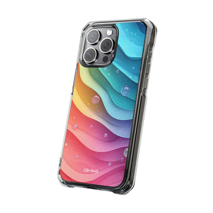Waves Dance Playfully iPhone Case - Impact