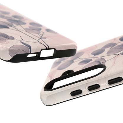 Veined Leaf Whisper Samsung S24 Plus Case - Tough