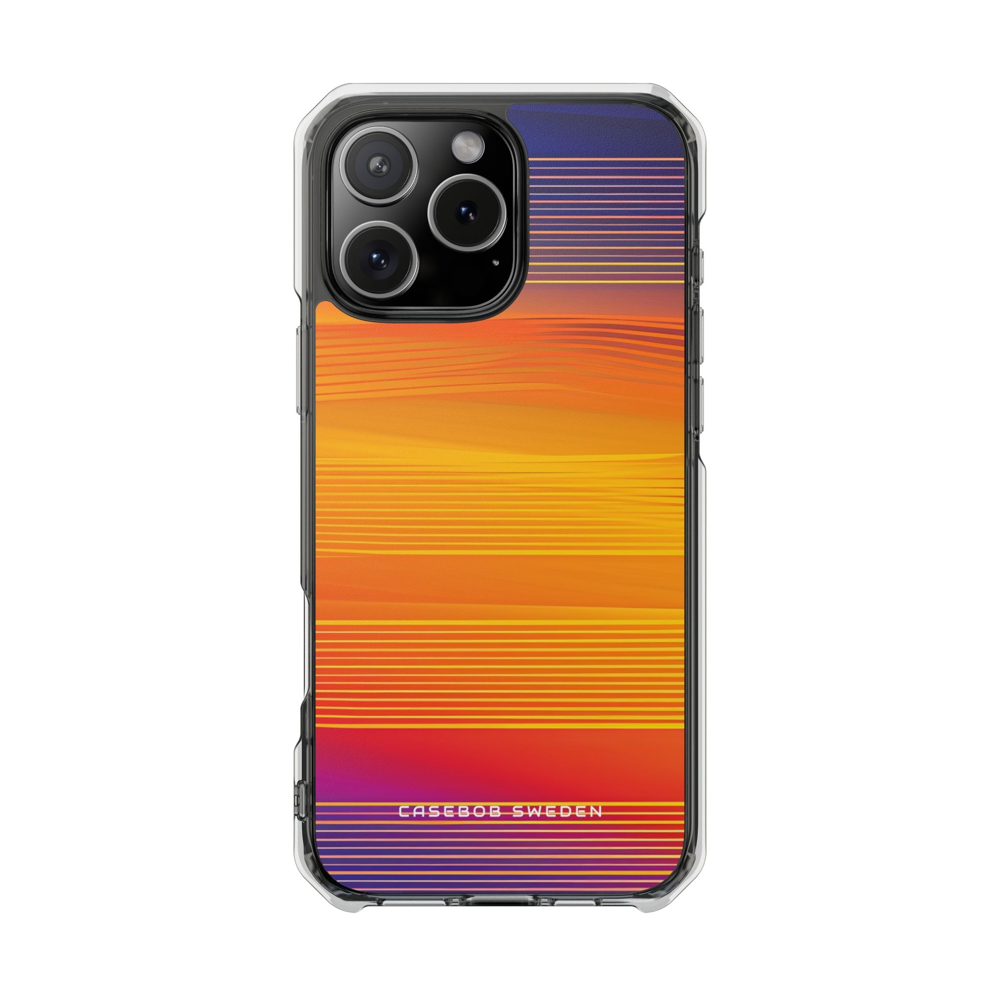 Gradient Sunset Flow iPhone 16 - Clear Impact Phone Case