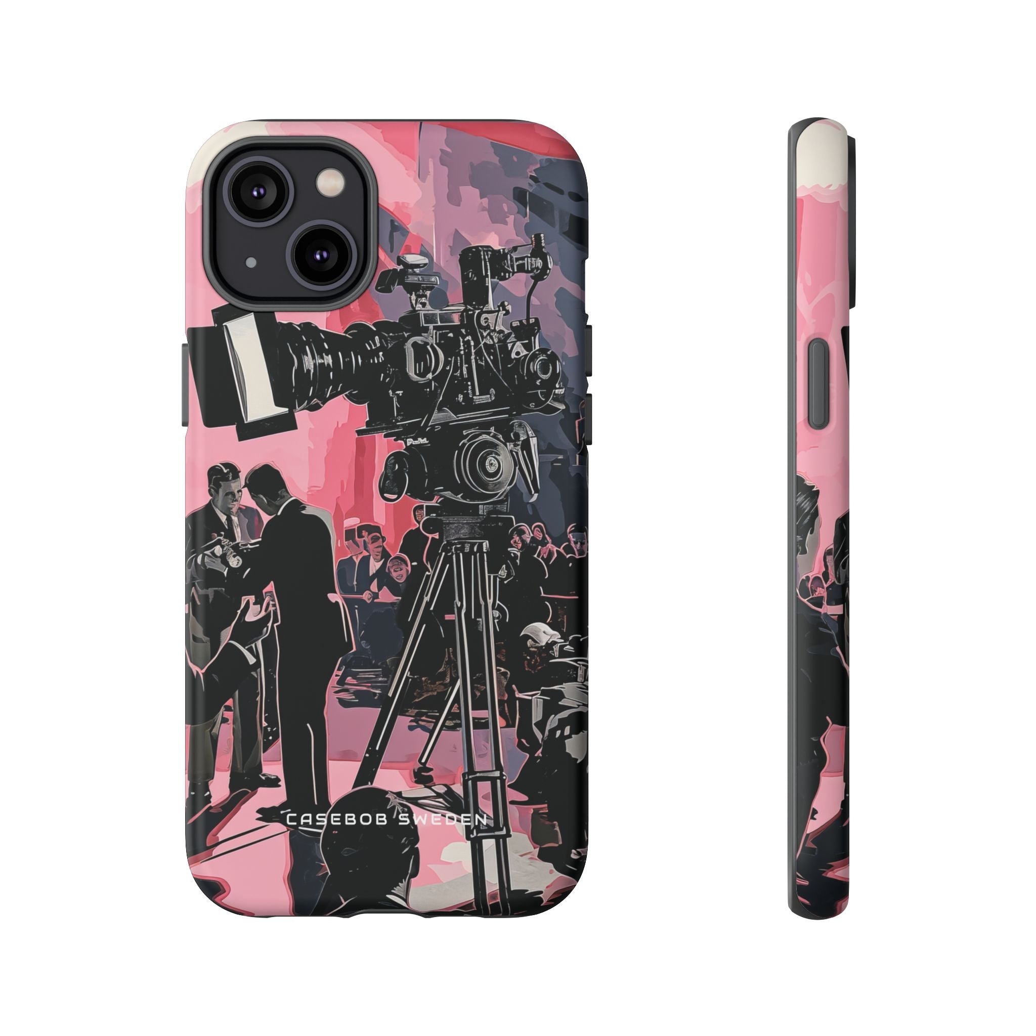 Retro Cinematic Spotlight iPhone 14 - Tough Phone Case