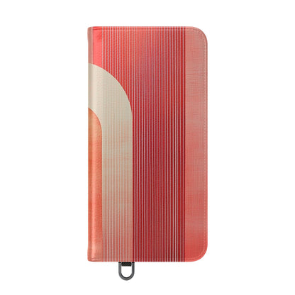 Crimson Archways - Samsung S25+ Case - Wallet