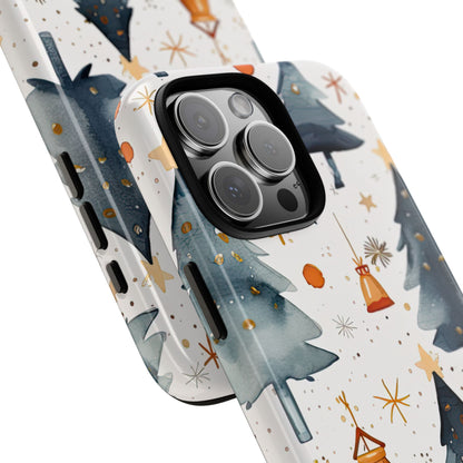 Christmas Trees Dance - iPhone Case
