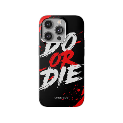 Do Or Die Splatter iPhone 14 Pro Case - Soft