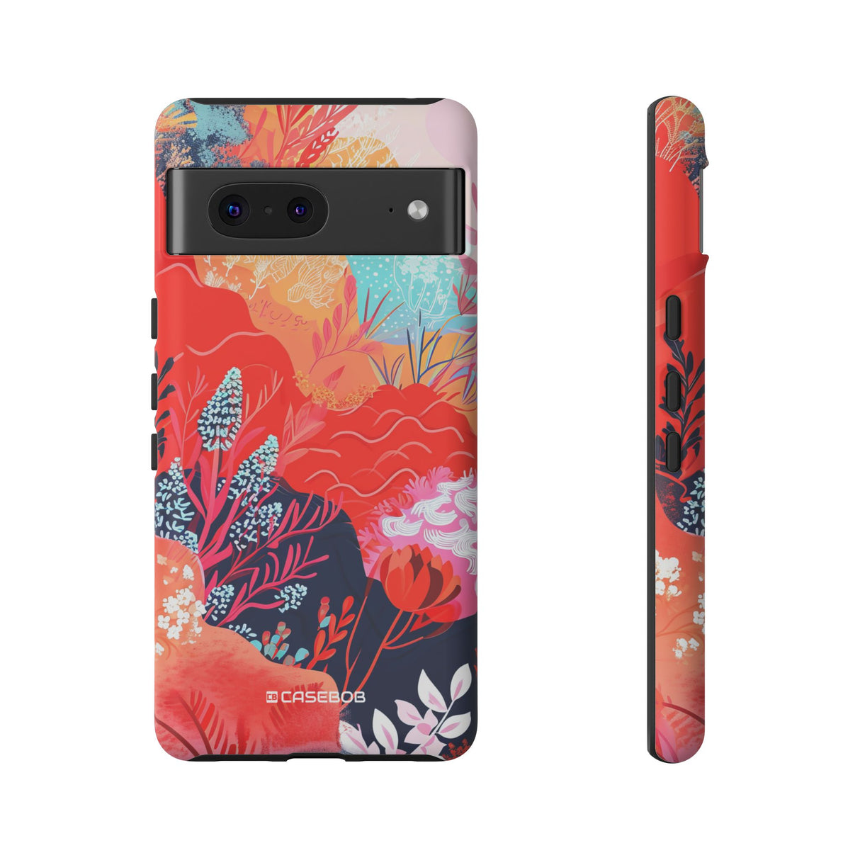 Living Coral Design | Handyhülle für Google Pixel (Schutzhülle)