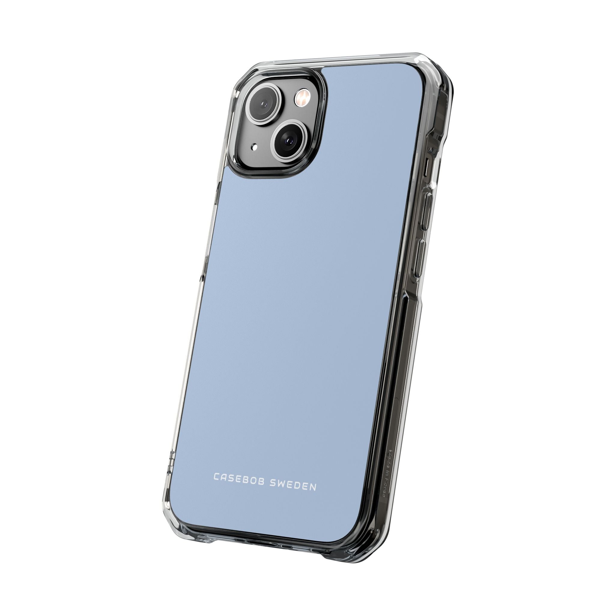 Light Steel Blue iPhone 14 - Clear Impact Phone Case