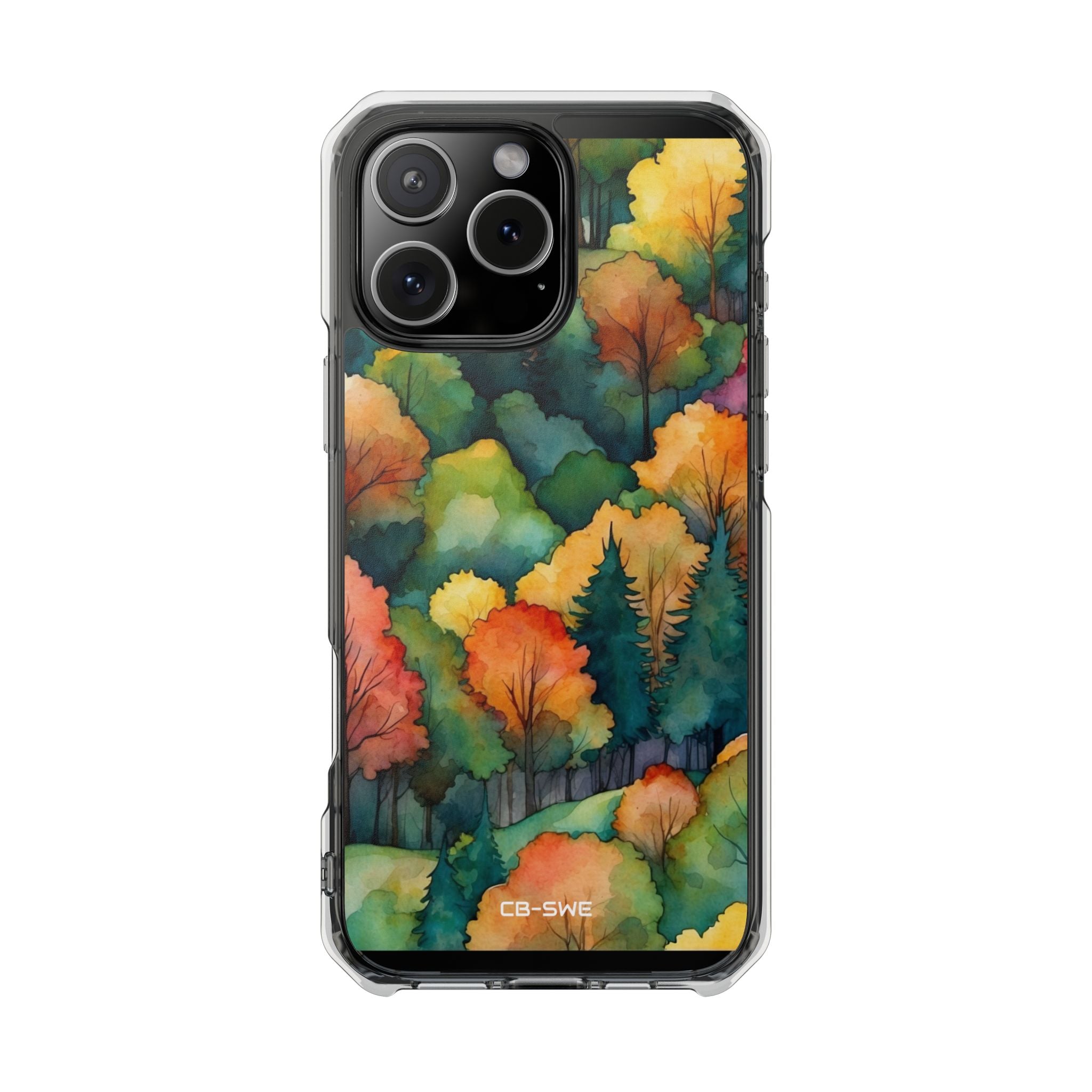 Autumn Leaves Dance iPhone Case - Impact
