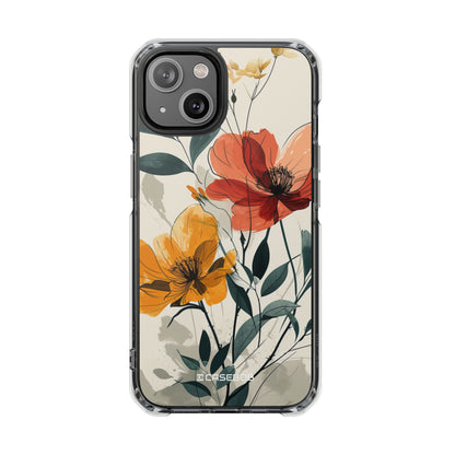 Serene Floral Harmony - Phone Case for iPhone