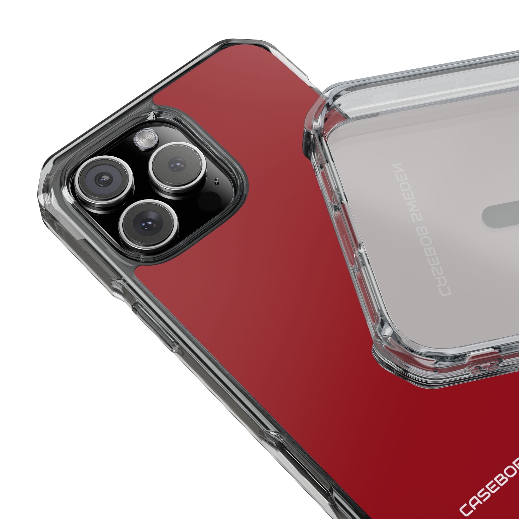 Ruby Red - Clear Impact iPhone 16 Phone Case