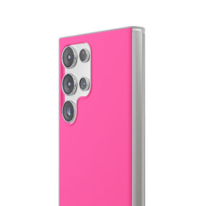 Hot Pink | Handyhülle für Samsung (Flexible Hülle) 