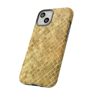 Golden Mosaic - Protective Phone Case