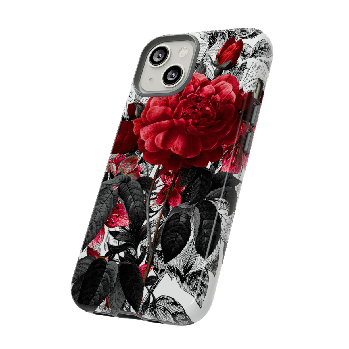 Grunicked Gothic Flower - Protective Phone Case