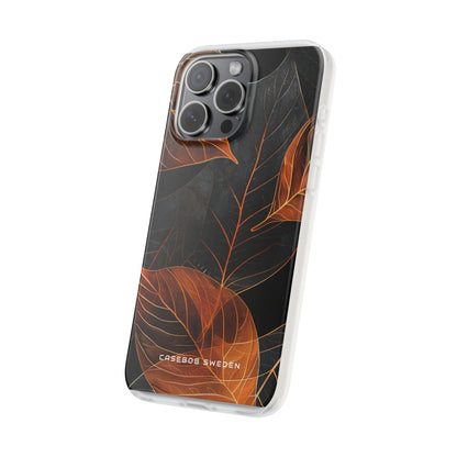 Autumn Leaf Elegance iPhone 15 - Flexi Phone Case