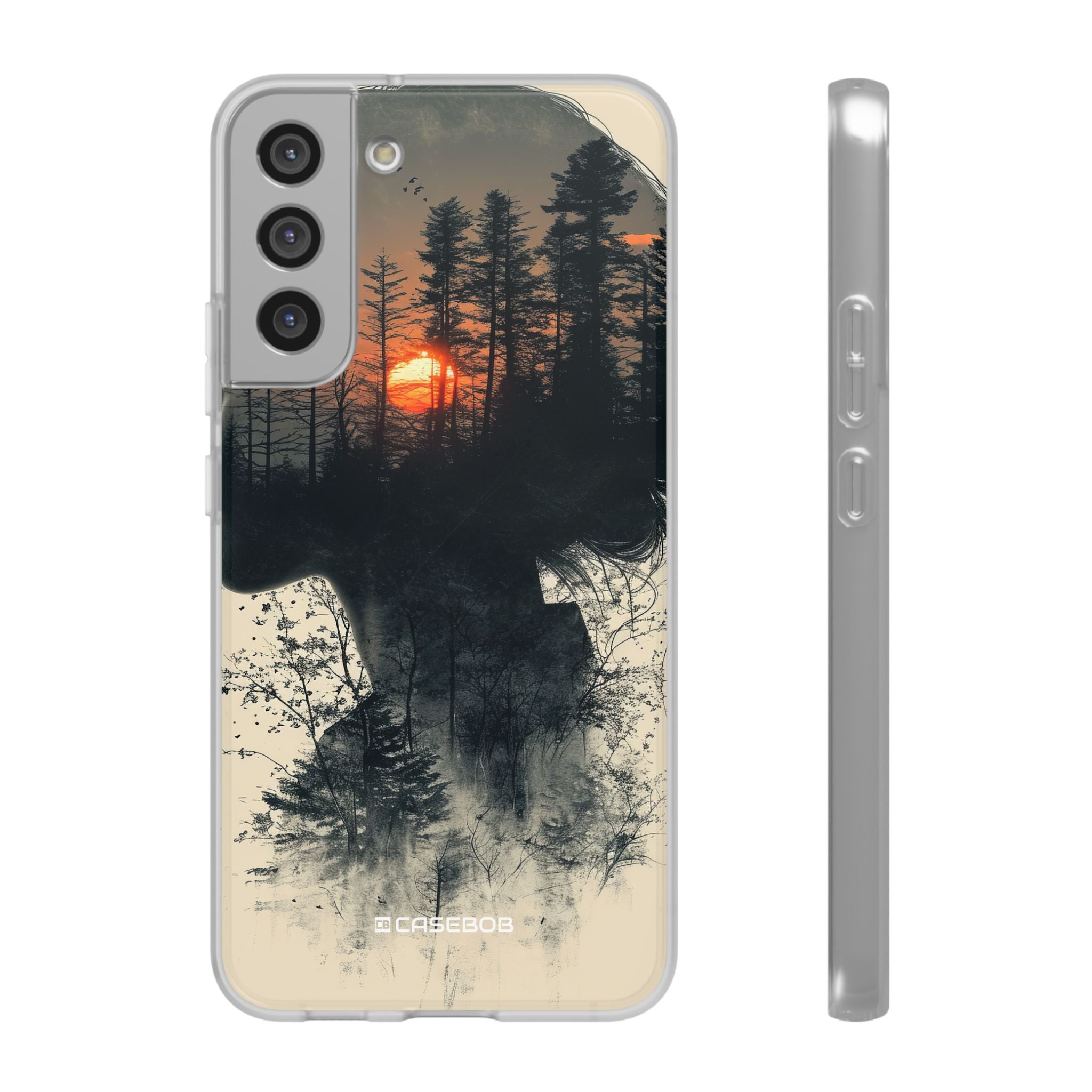 Tranquil Silhouette | Flexible Phone Case for Samsung Galaxy