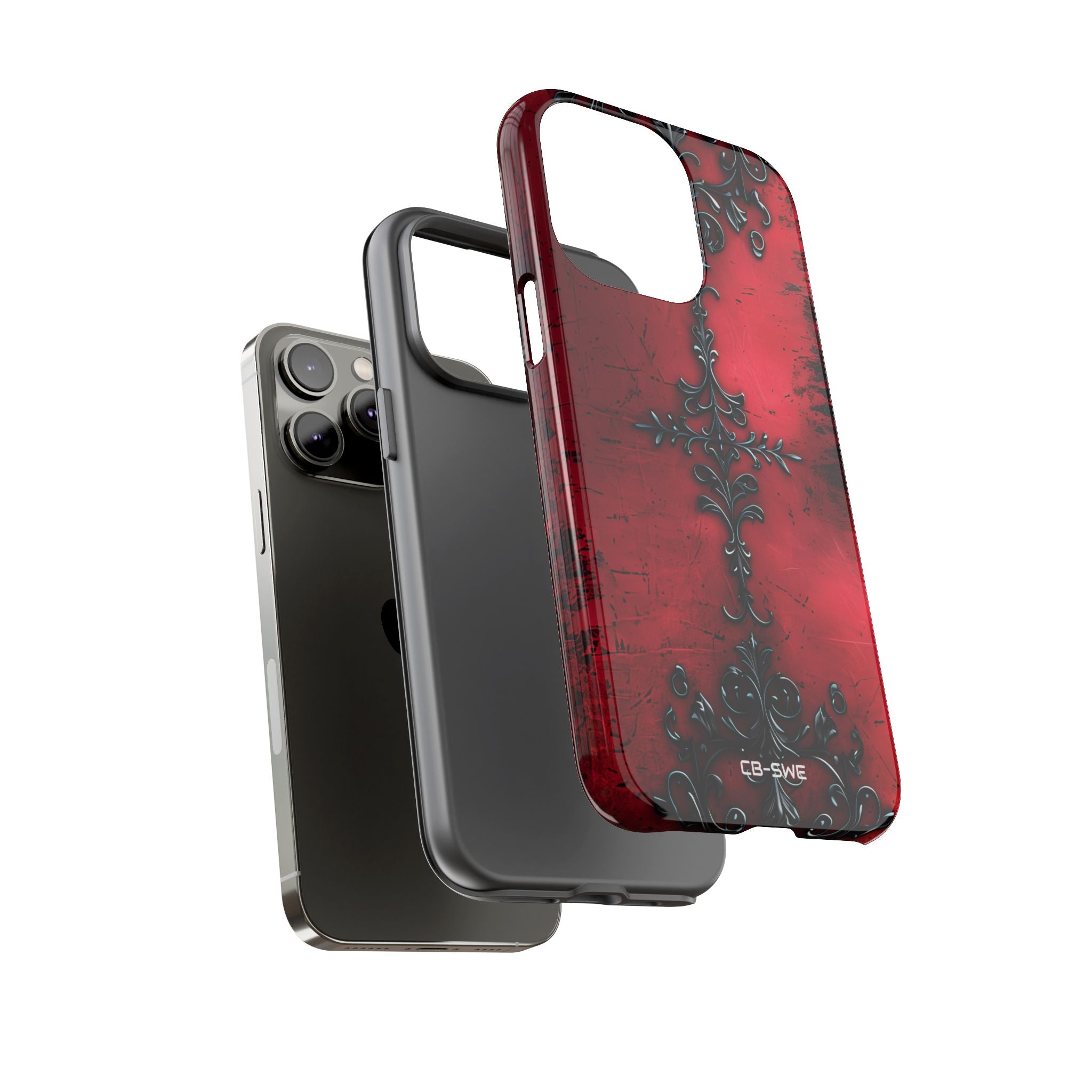 Gothic Crimson Emblem - iPhone Case