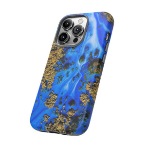 Blue River Ink Art iPhone Case (Protective) Phone Case