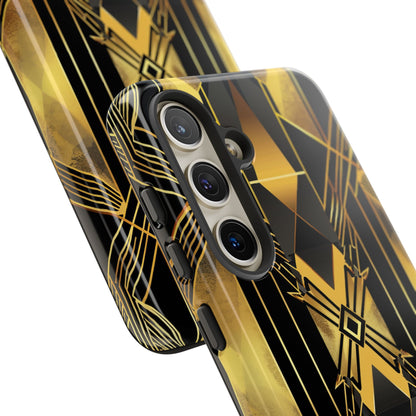 Golden Diamond Radiance Samsung S24 Case - Tough