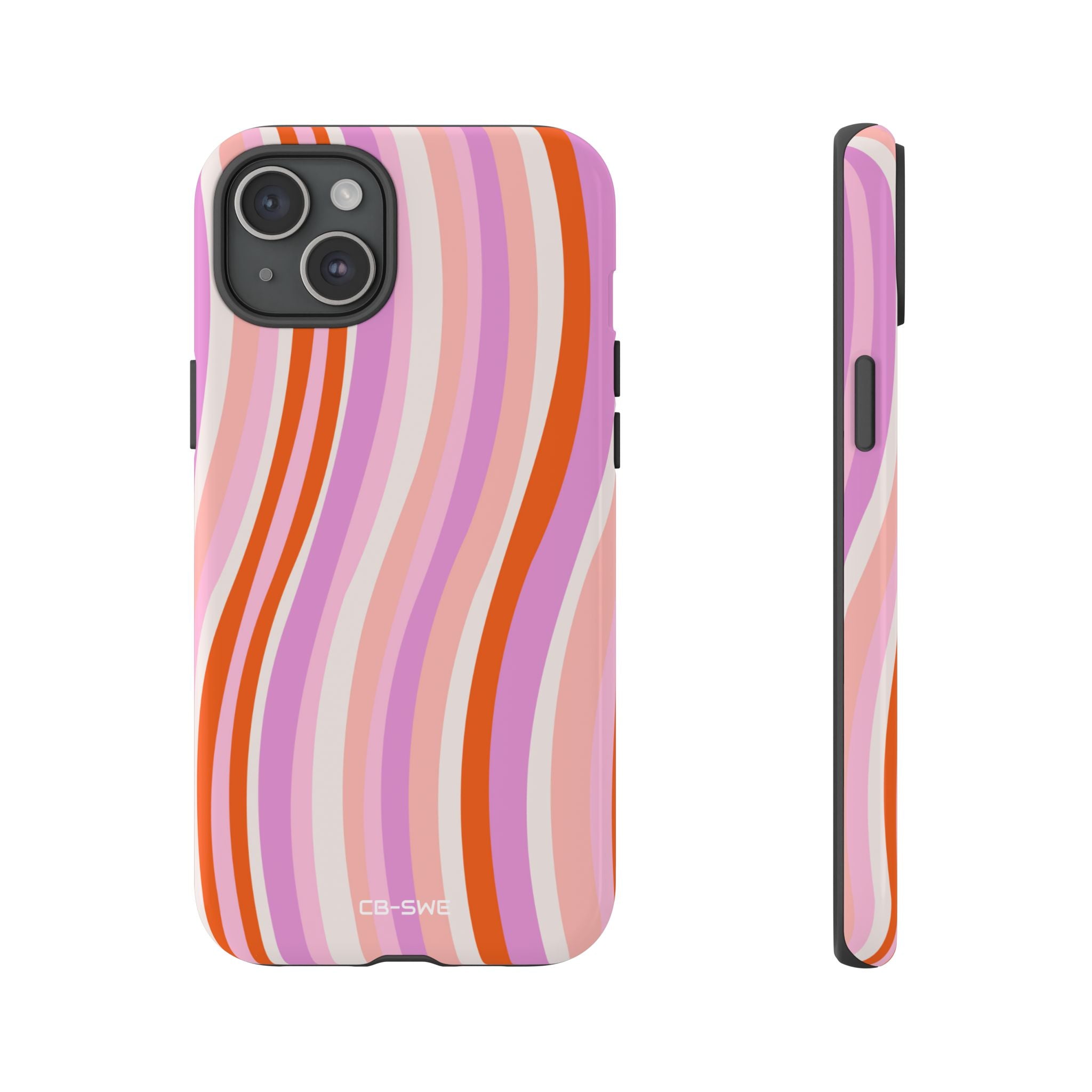 Vibrant Wave Symphony - iPhone Case