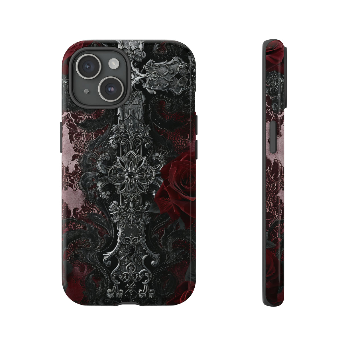 Lace and Velvet Gothic - Protective Phone Case