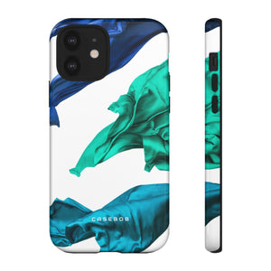 Blue Velvet Fabric - Protective Phone Case