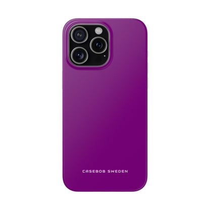 Purple iPhone 15 - Flexi Phone Case