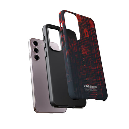 Cyber Locks Grid Samsung S23 - Tough
