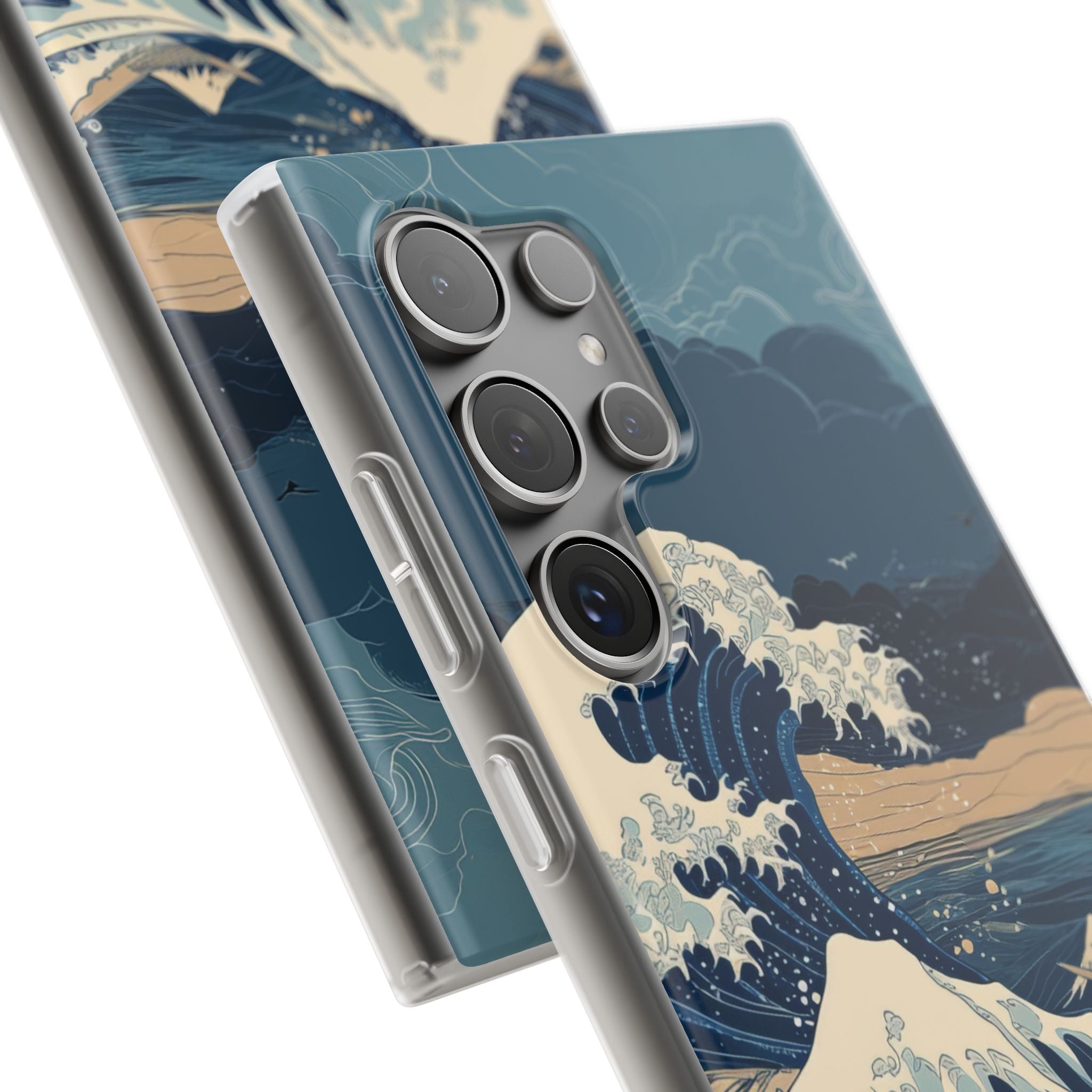 Cresting Blue Wave Samsung S24 Ultra Case - Soft