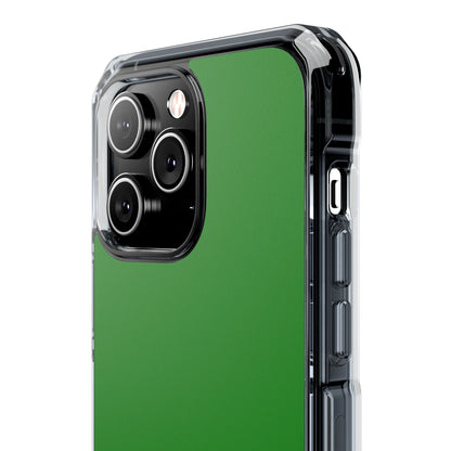 Forest Green - Clear Impact Case for iPhone