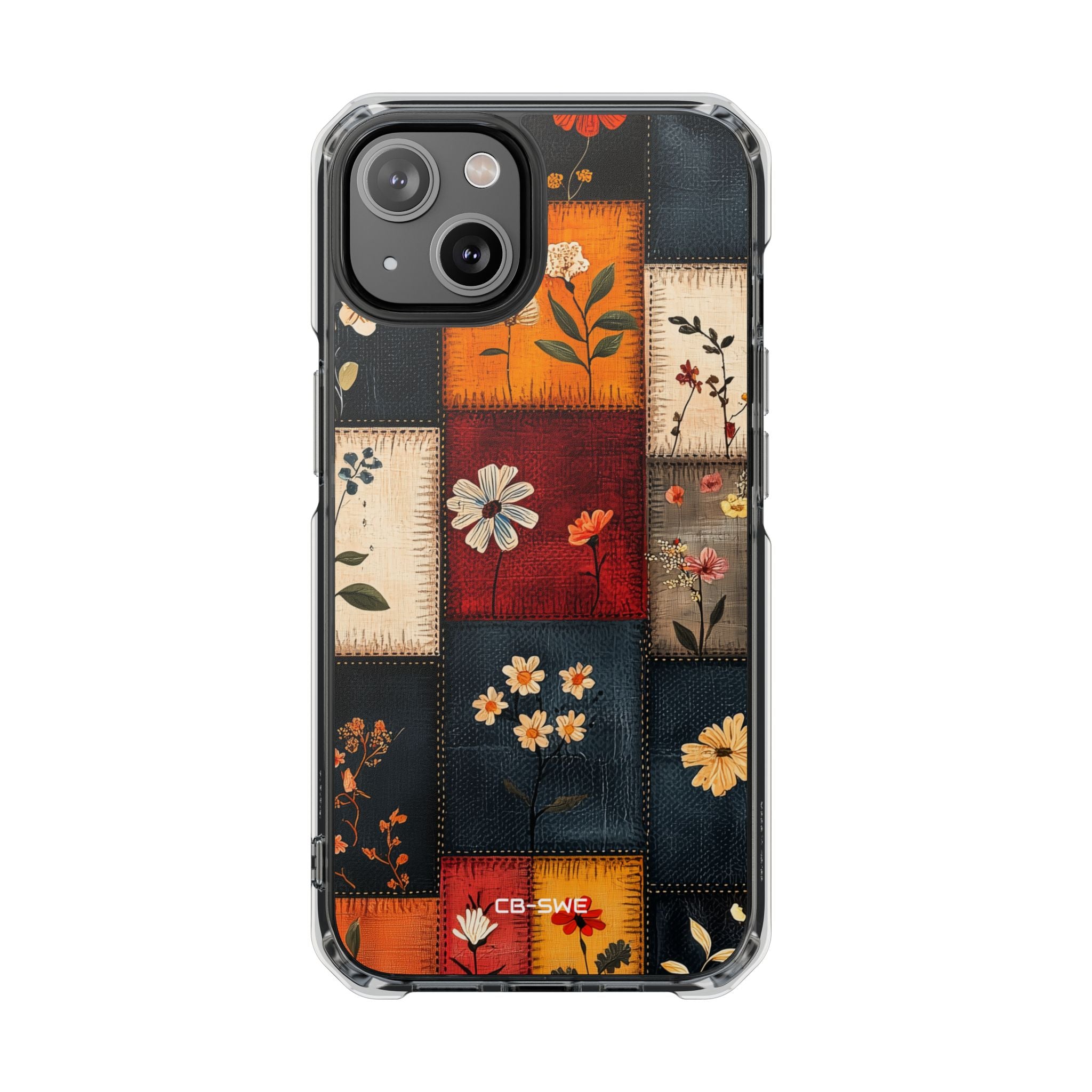 Floral Patches Bloom iPhone Case - Impact