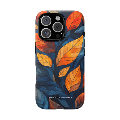 Stained Glass Blossoms iPhone 16 - Tough Phone Case