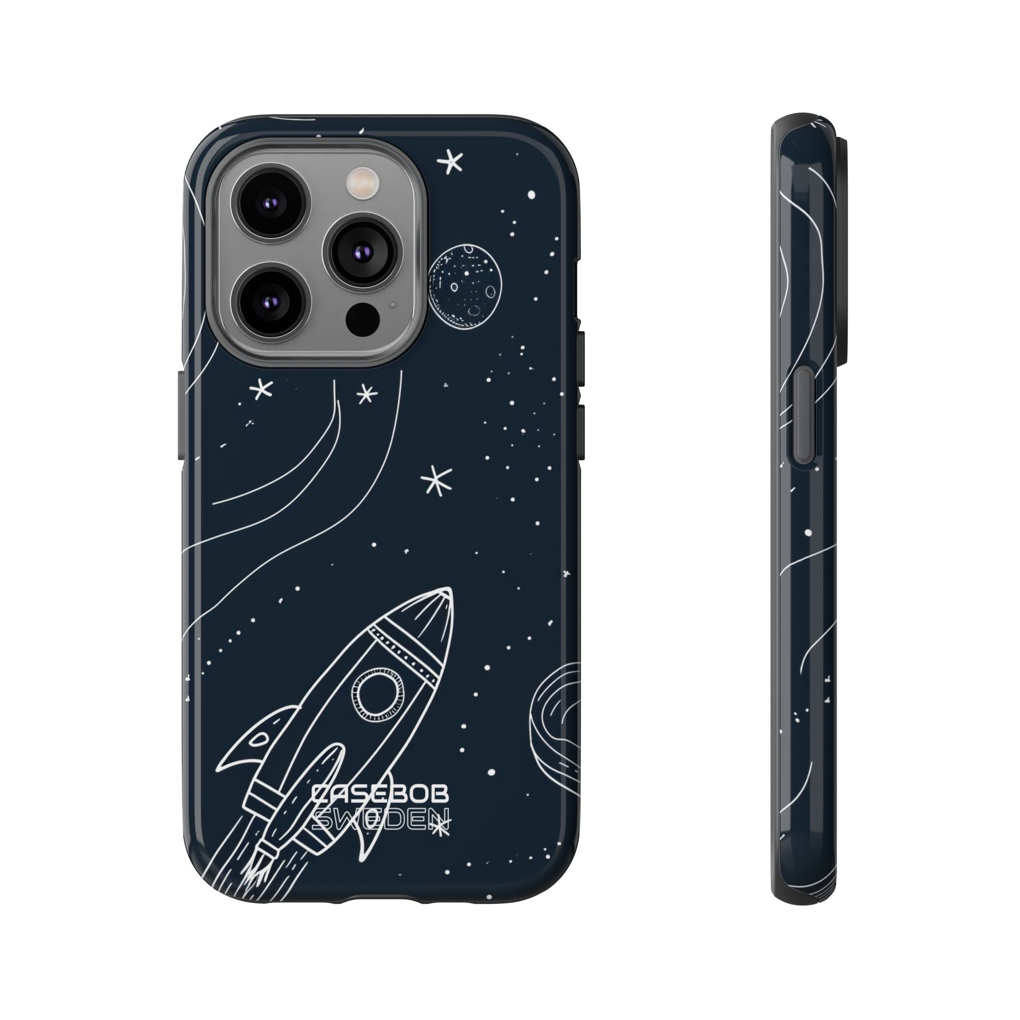 Cosmic Rocket Drift iPhone 14 - Tough