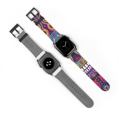 Psychedelic Skull - Watch Band