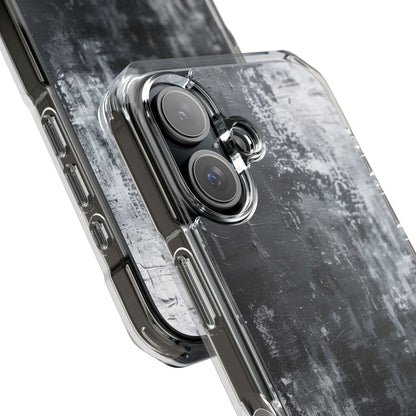 Textured Blackscape iPhone 16 Case - Impact