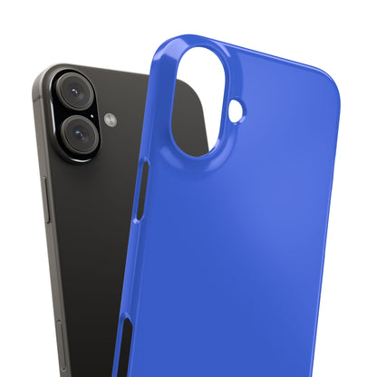 Royal Blue iPhone 16 - Slim Phone Case