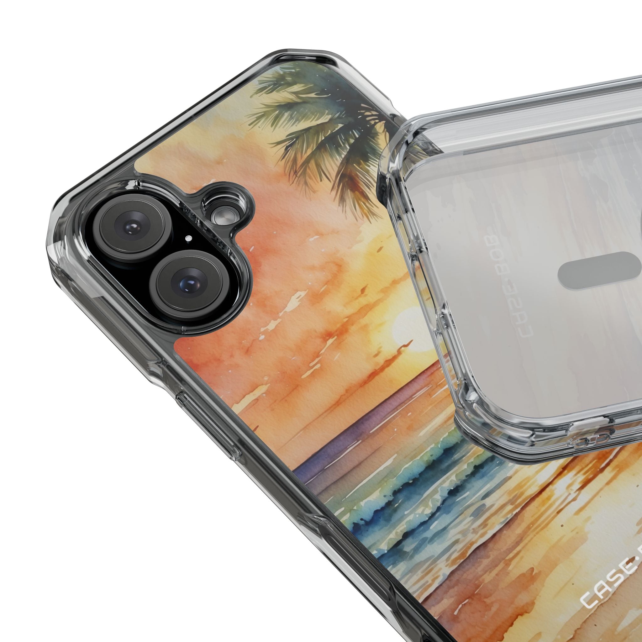 Sunset Palm iPhone 15 Case - Impact