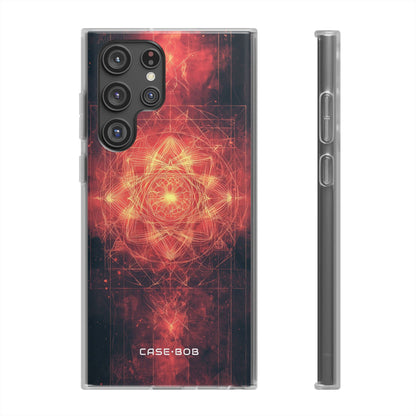 Radiant Mandala Samsung S22 Ultra Case - Soft