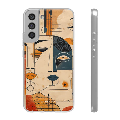 Cubist Introspection | Flexible Phone Case for Samsung Galaxy