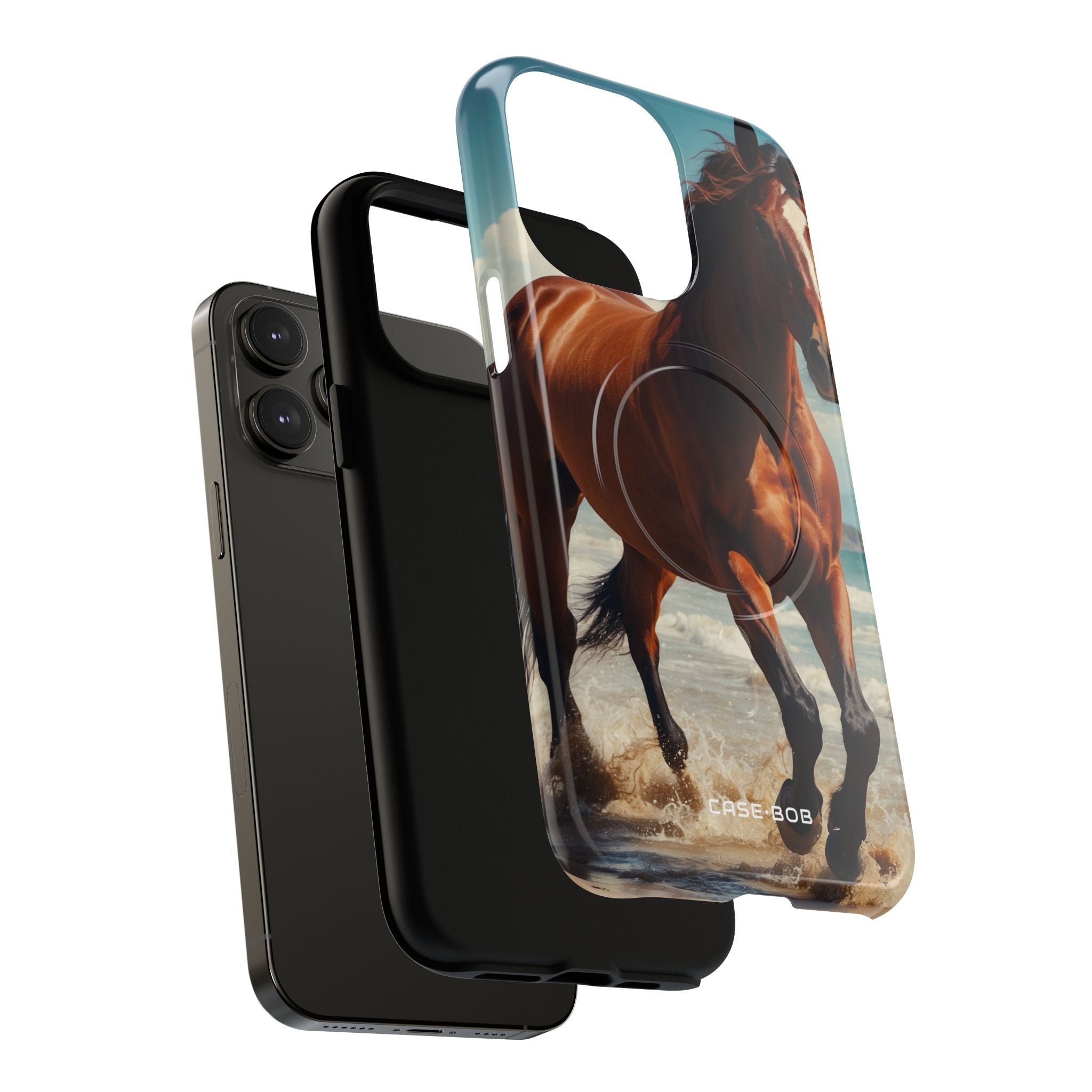 Blazing Horse iPhone 14 Pro Max Case - Tough+